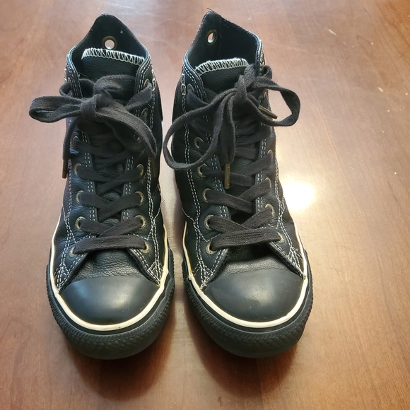 ladies black converse size 6